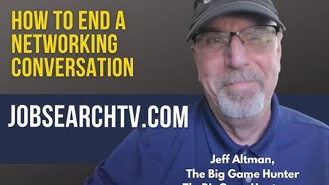 How to End a Networking Conversation