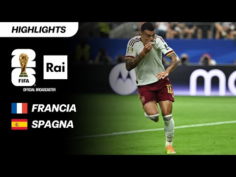 Video Francia - Spagna 0-2 Highlights Mondiali di Calcio FIFA 2026