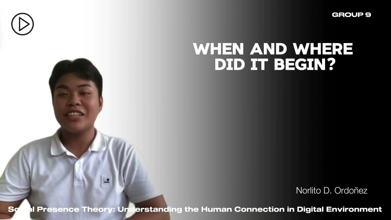 SOCIAL PRESENCE THEORY