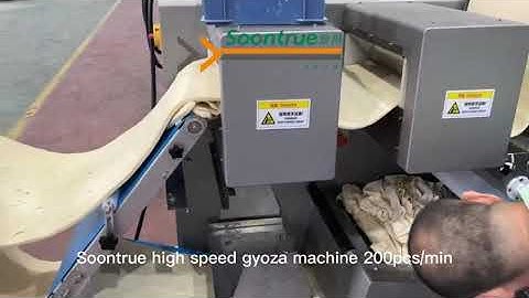 Soontrue automatic gyoza machine 200pcs/min