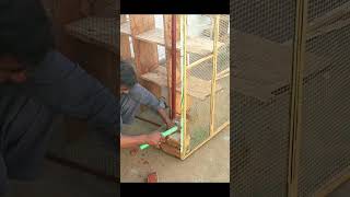 How to make pegion house with metal net door wonderful making