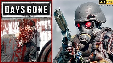 DAYS GONE with Enhanced Brutal Combat Mod & Photorealistic Graphics Gameplay [Resident Evil HUNK] 4K