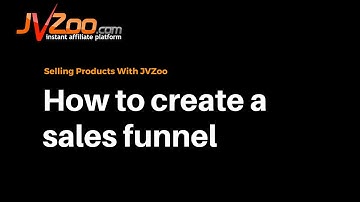 How to create a sales funnel (in JVZoo)