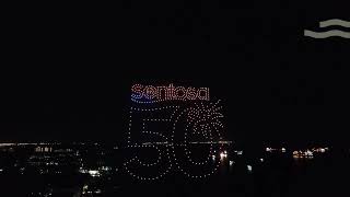 Sentosa Golden Jubilee Drone Light Show