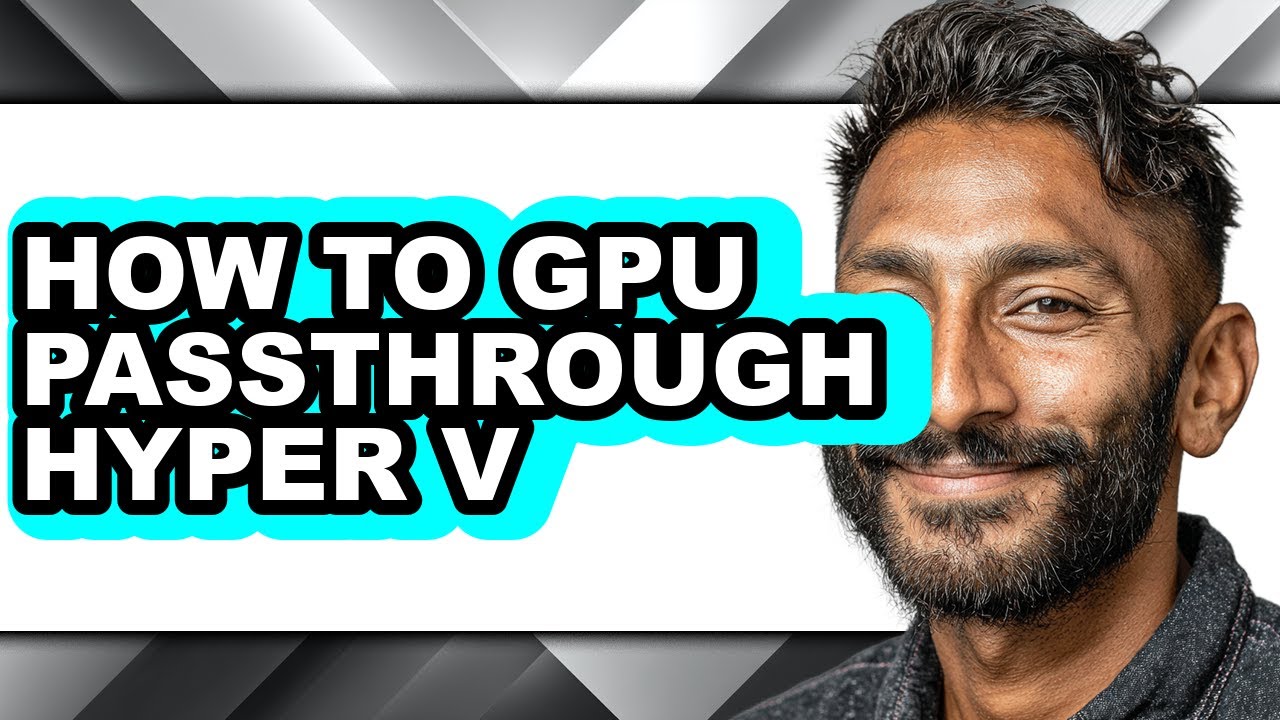 How to Gpu Passthrough Hyper V (easy Method) - YouTube
