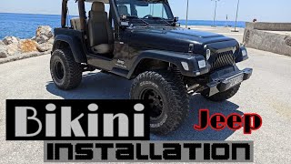 Jeep Wrangler Tj Bikini installation