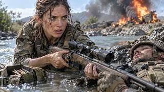 Give Me The Rifle! She Was Just Carrying Ammo — Then a SEAL Fell, and She Took Over as Sniper