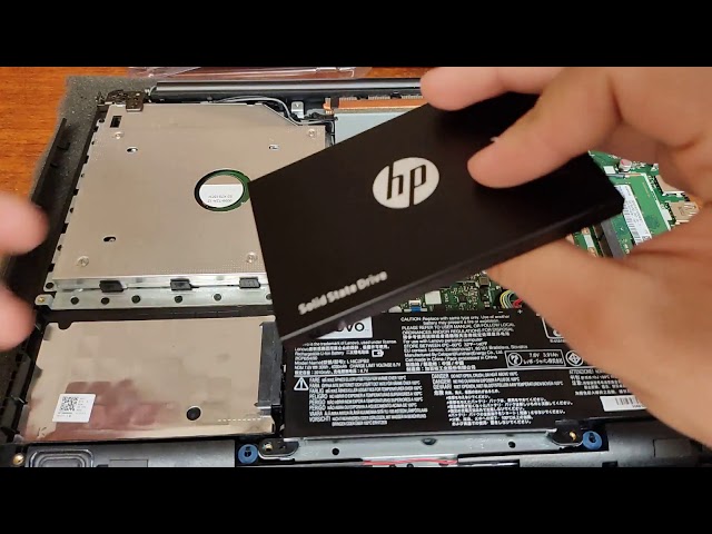 Lenovo Ideapad 320 SSD + HDD Upgrade, Install solid state drive