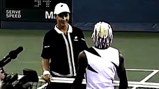 Serena Williams vs Irina Spirlea 1998 US Open R3 Highlights