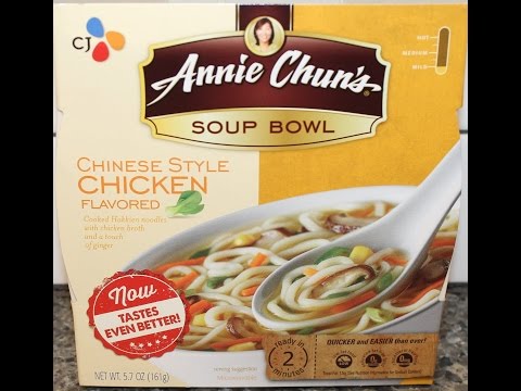 Annie Chun의 수프 그릇 : 중국식 치킨 리뷰