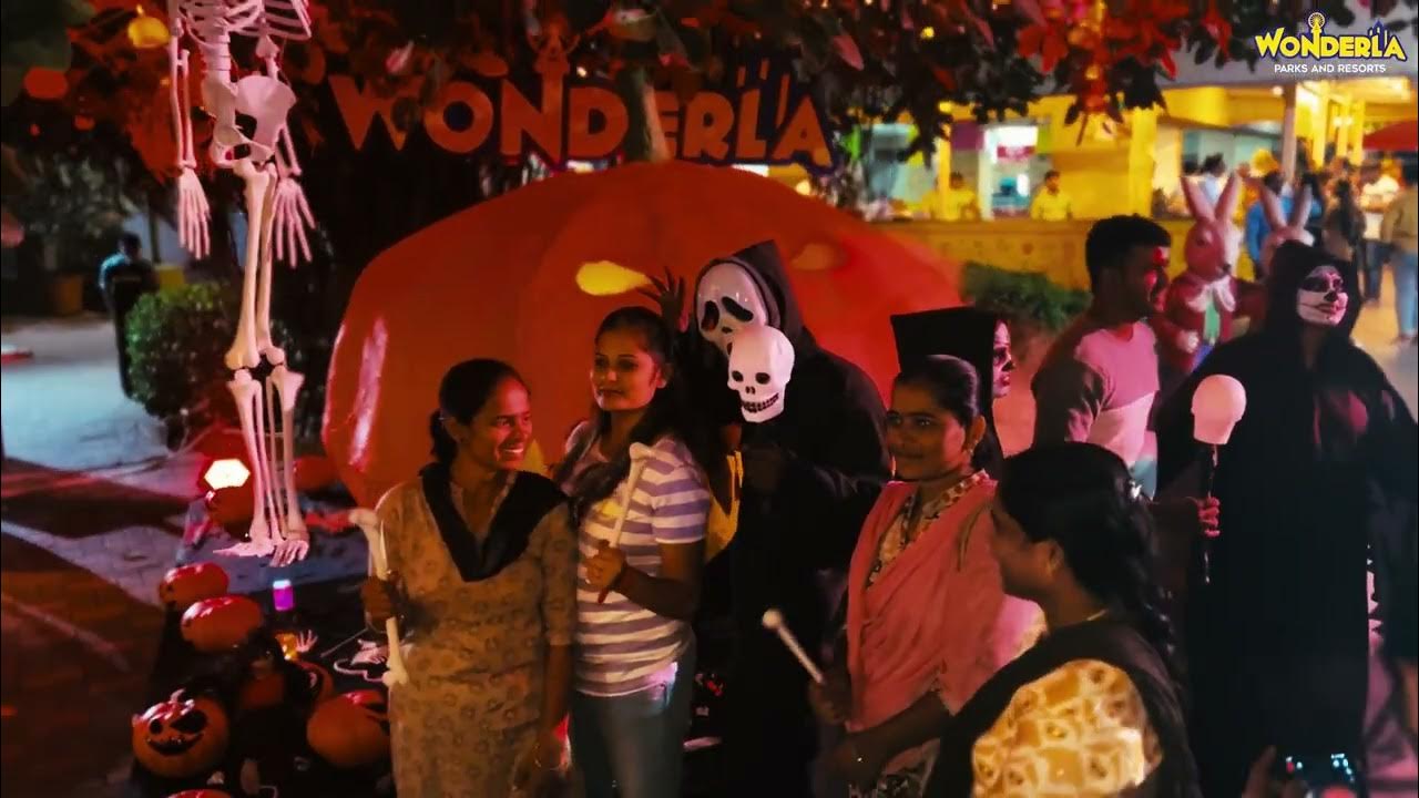 Halloween celebrations Wonderla Hyderabad YouTube