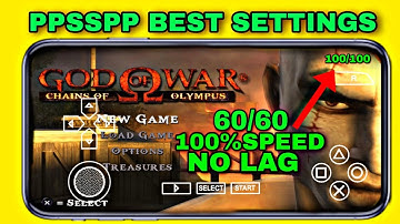 God of War Chain of Olympus ppsspp Best Setting | No Lag Smooth Gameplay | Techy bruh2.0