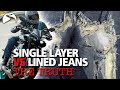 Best motorcycle jeans | Single layer vs lined: THE TRUTH