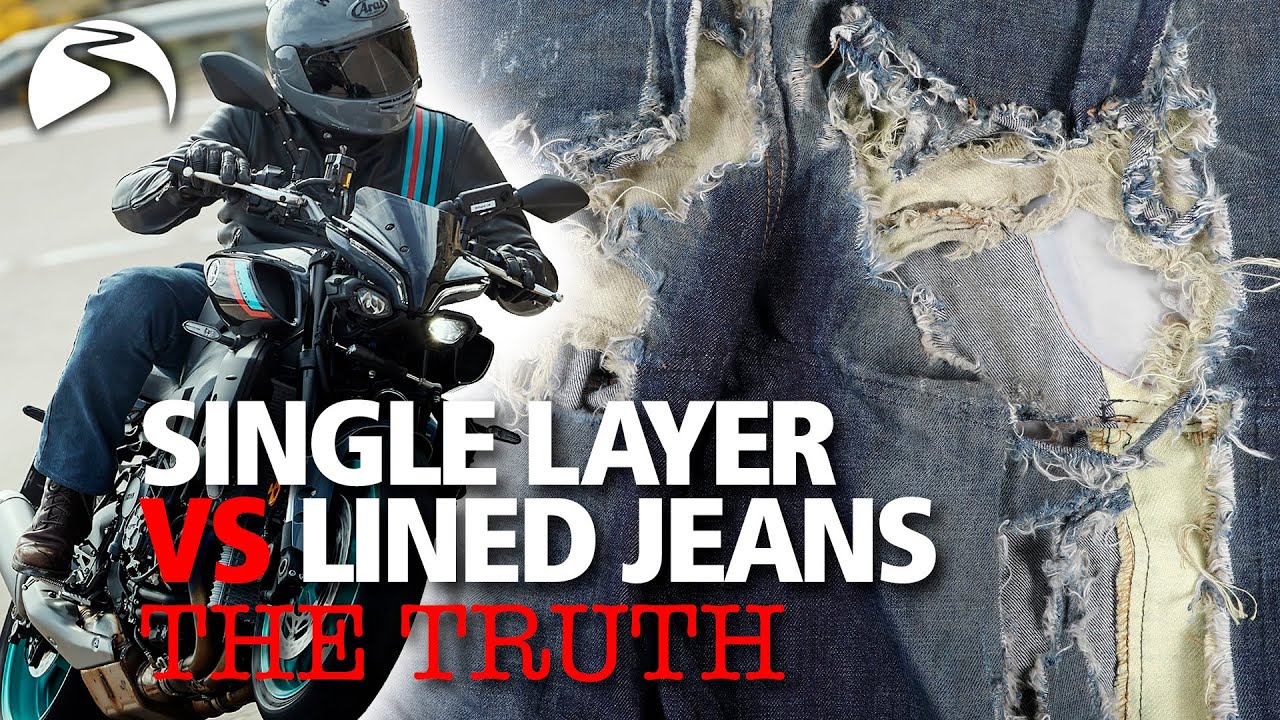 Best motorcycle jeans  Single layer vs lined: THE TRUTH 