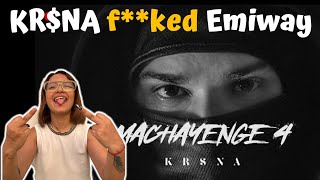 KR$NA - Machayenge 4 | Official Music Video (Prod. Pendo46) | Reaction video