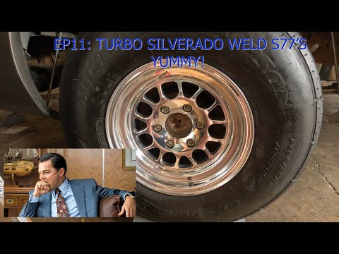 Turbo Silverado gets Weld S77 Drag Wheels