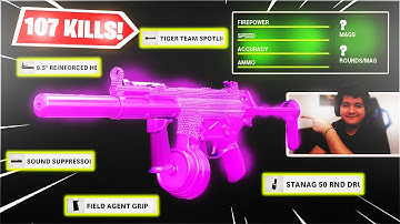 these SPECIAL ATTACHMENTS make MP5 OVERPOWERED... 😍 (Black Ops Cold War Best MP5 Class Setup)