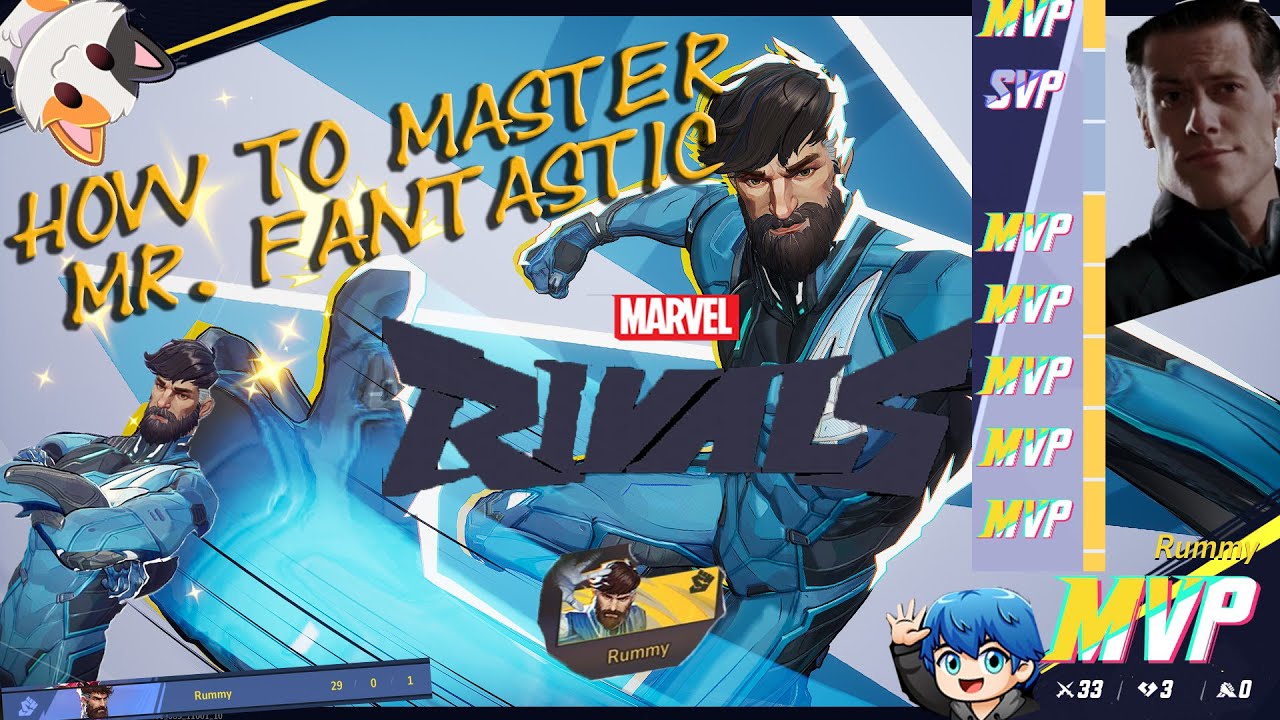 How I Mastered Mr. Fantastic and got MVP 6 times in a row! Marvel ...