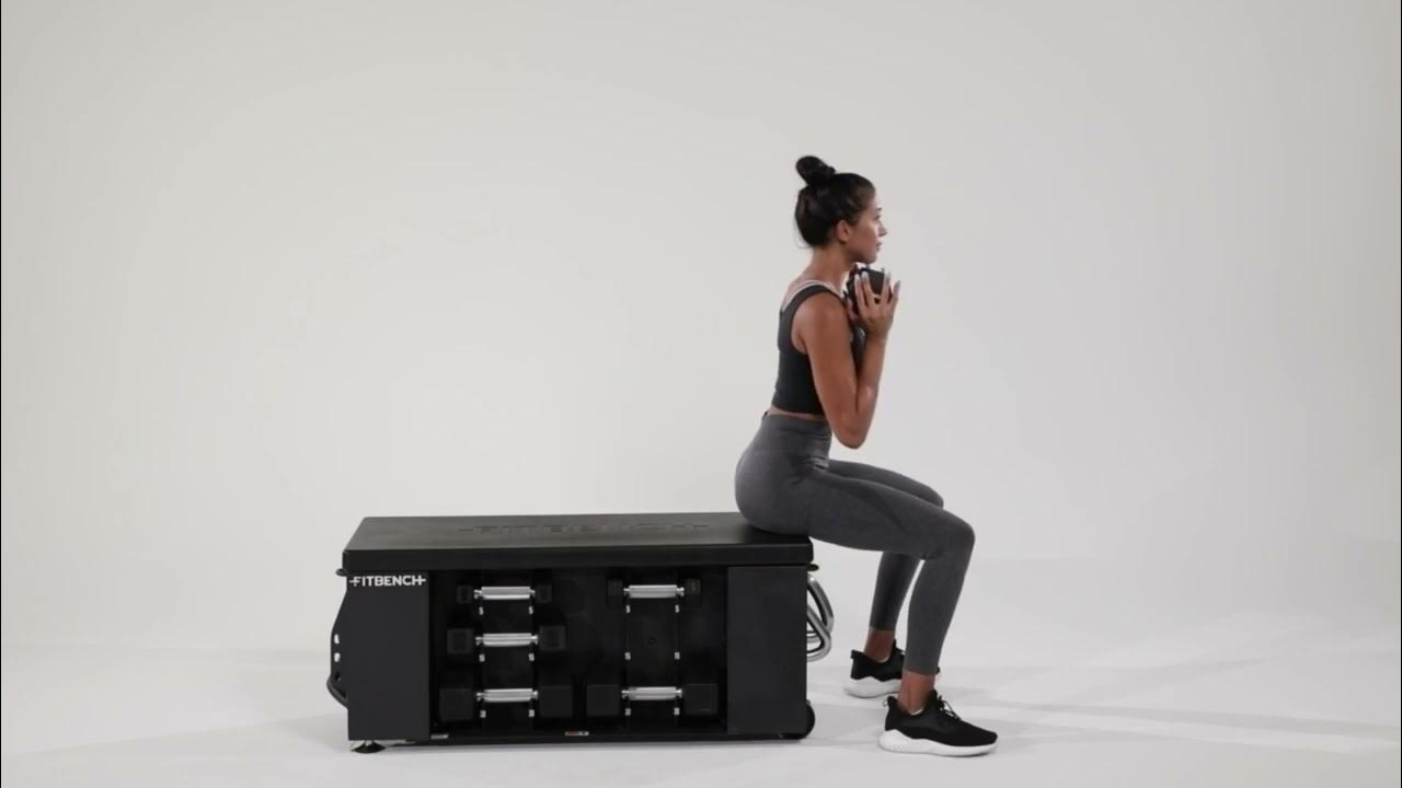 Dumbbell Box Squat YouTube