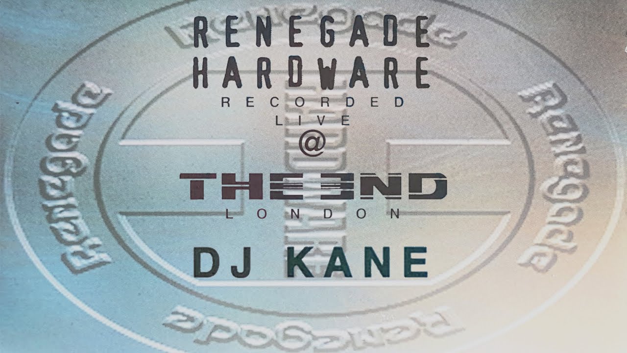 DJ Kane - Renegade Hardware Quantum Mechanics Album Launch @ The End, London 13.02.1998 Side B