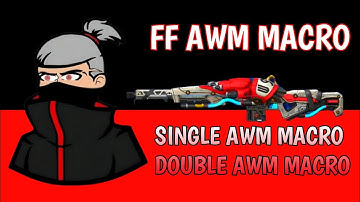 FF AWM BEST MACRO | SINGLE AWM MACRO | DOUBLE AWM MACRO