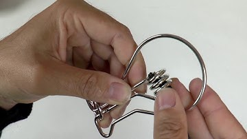 Constantin Lamp Bulb Metal Puzzle Solution