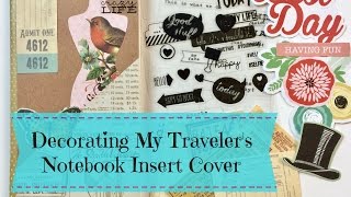 Traveler's Notebook Insert Cover Decoration