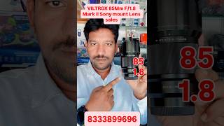 VILTROX 85Mm F/1.8 Mark Ii Full-Frame 85Mm F1.8 Ii for Af Auto Focus for Sony E-Mount 8333899696