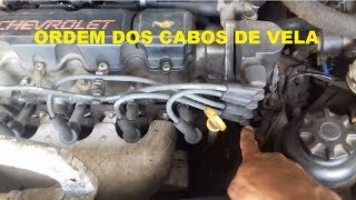 ORDEM CORRETA DOS CABOS DE VELAS, CARRO CORSA