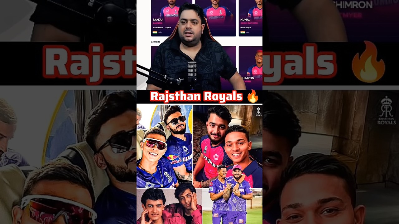 Rajasthan Royals MASTERPLAN IPL 2025!🔥 Riyan Parag Leads the Charge! 