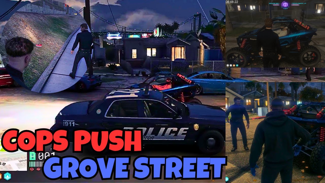 Lucas & COPS PUSH MANOR TURF AND Pull Over BRADEN Then SK Shows UP | NOPIXEL 4.0 GTA RP