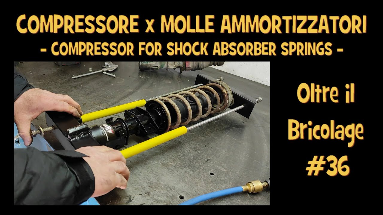 Video 36 - Compressore x molle ammortizzatori (Compressor for shock  absorber springs) 