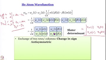 Week 6-Lecture 34 : He atom wavefunction