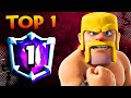 I am the 1 ranked player in clash royale