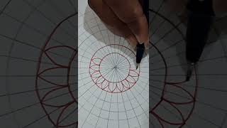 how to draw mandala pattern. #mandalaart #mandalaartforbeginners #mandaladrawing