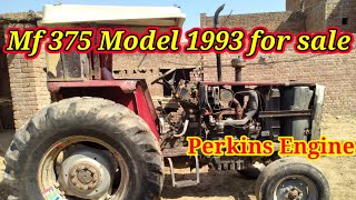 Massey Ferguson 375 Perkins Engine 1993 For Sale || Used Tractors For Sale || Khanewal Motors