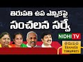 Tirupati By Election Pre Poll Survey Report | tirupati by election 2021 survey | Nidhi Tv