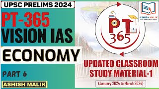 P-6 VISION IAS PT365 ECONOMY UPDATED (JAN-MARCH 2024) #upsc #pt365 #prelims2024 #economy #visionias