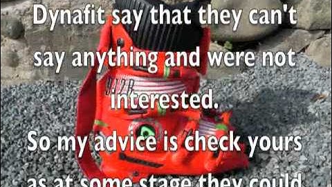 Dynafit Ski Boots Disaster