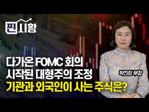 [#찐시황] 2월 FOMC 앞두고 시작된 대형주의 조정 / 기관과 외국인이 매수하는 종목은? (금리인상) 박진희 부장