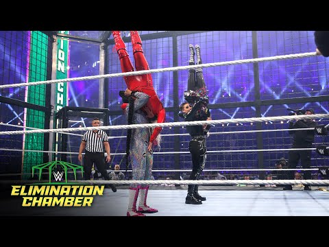 Belair and Ripley show off incredible strength: WWE Elimination Chamber 2022 (WWE Network Exclusive)