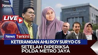 🔴LIVE Keterangan Bonatua Silalahi Setelah Diperiksa Polda Metro Jaya Terkait Ijazah Jokowi | 11/02