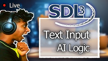 Text AI Logic in SDL3 C++ |100 days of C++ (Days 81/100) | 250 Days of Programming (Day 87/250)