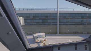 EZY447   Belfast City to  Manchester (Now using Optiscaler and Optishade for Image effects **)