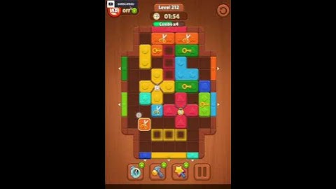 Watch Me Smash Wood Block Jam Level 212 with a New Record!
