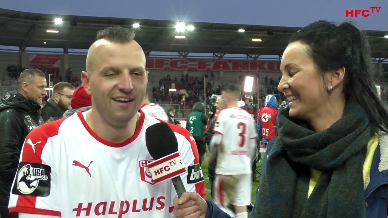 hfcu 20. Spieltag: Hallescher FC - FSV Zwickau | Interviews nach dem Spiel