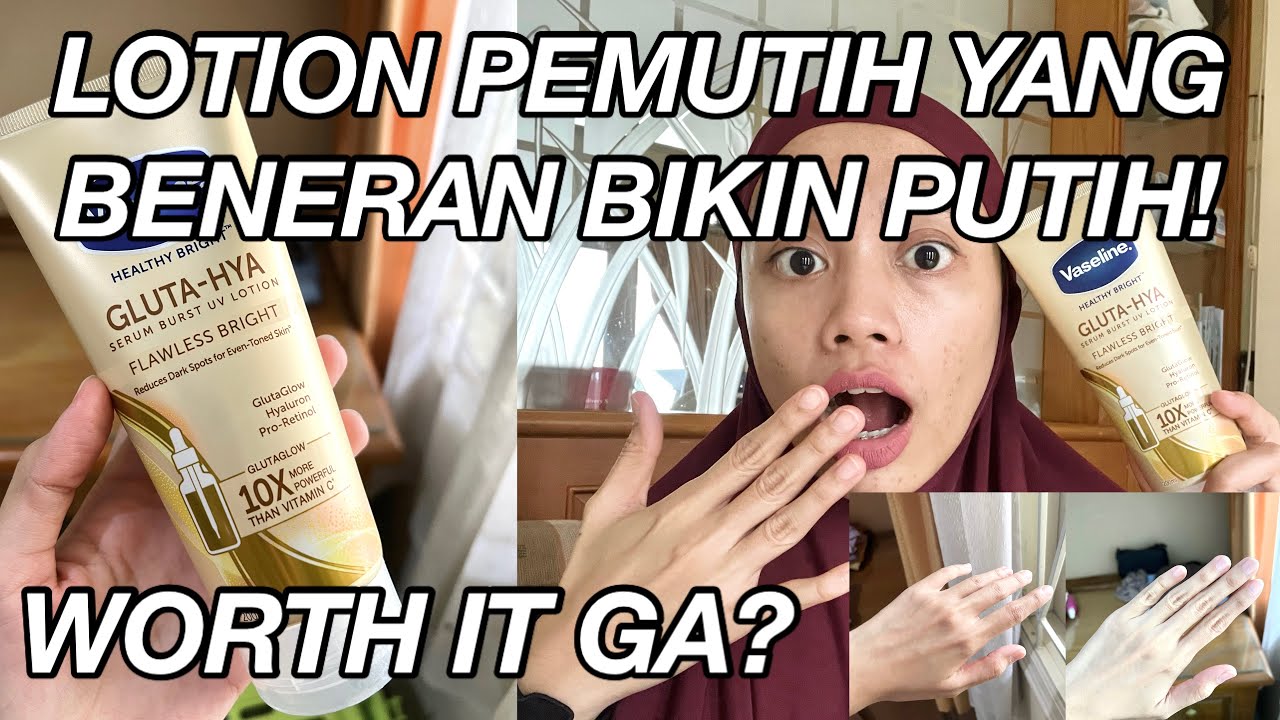LOTION PEMUTIH YANG BENERAN BIKIN PUTIH YouTube