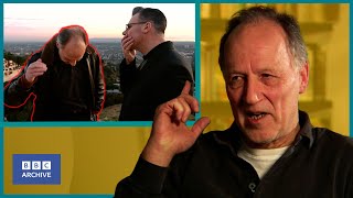 2006: WERNER HERZOG is SHOT during TV interview | The Culture Show | Movie Interviews | BBC Archive