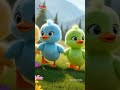 குள்ள குள்ள வாத்து - Little Ducklings | Tamil Nursery Rhymes for Children's | Galatta Kids | Shorts