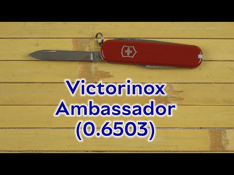 Розпаковка Victorinox Ambassador (0.6503)